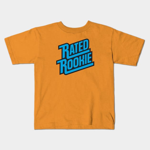 Rated Rookie Kids T-Shirt by Super Secret Villain